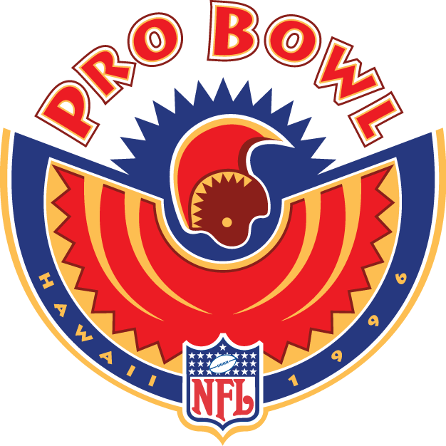 Pro Bowl 1996 Primary Logo t shirt iron on transfers